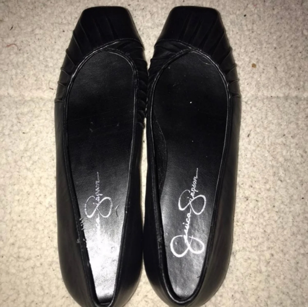 Jessica Simpson Black Flats Shoes